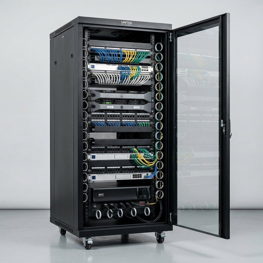 AVALCO 27U Floor Standing 600X800X1400 Cabinet
