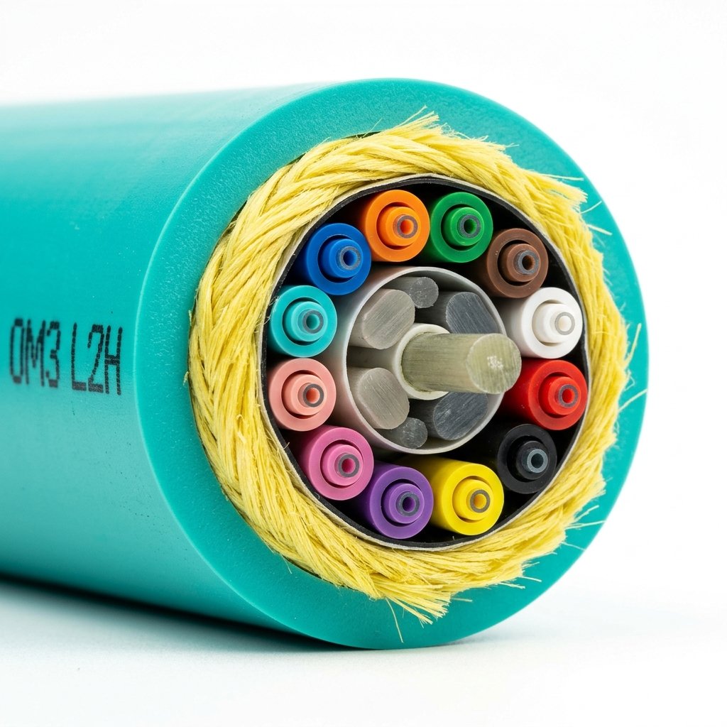 Avalco 12 core Fiber MM OM3 Indoor/Outdoor Cable