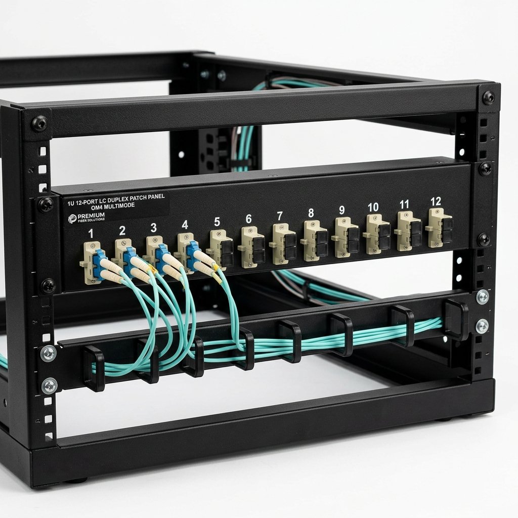 Avalco 12 Port Fiber Patch Panel LC Duplex