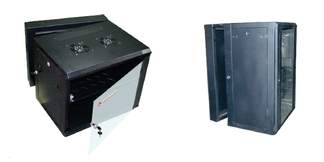 Wall Mount Double Section Network Cabinets